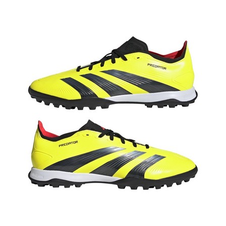Unisex Predator 24 League Low Turf Boots, Yellow, A701_ONE, large image number 14