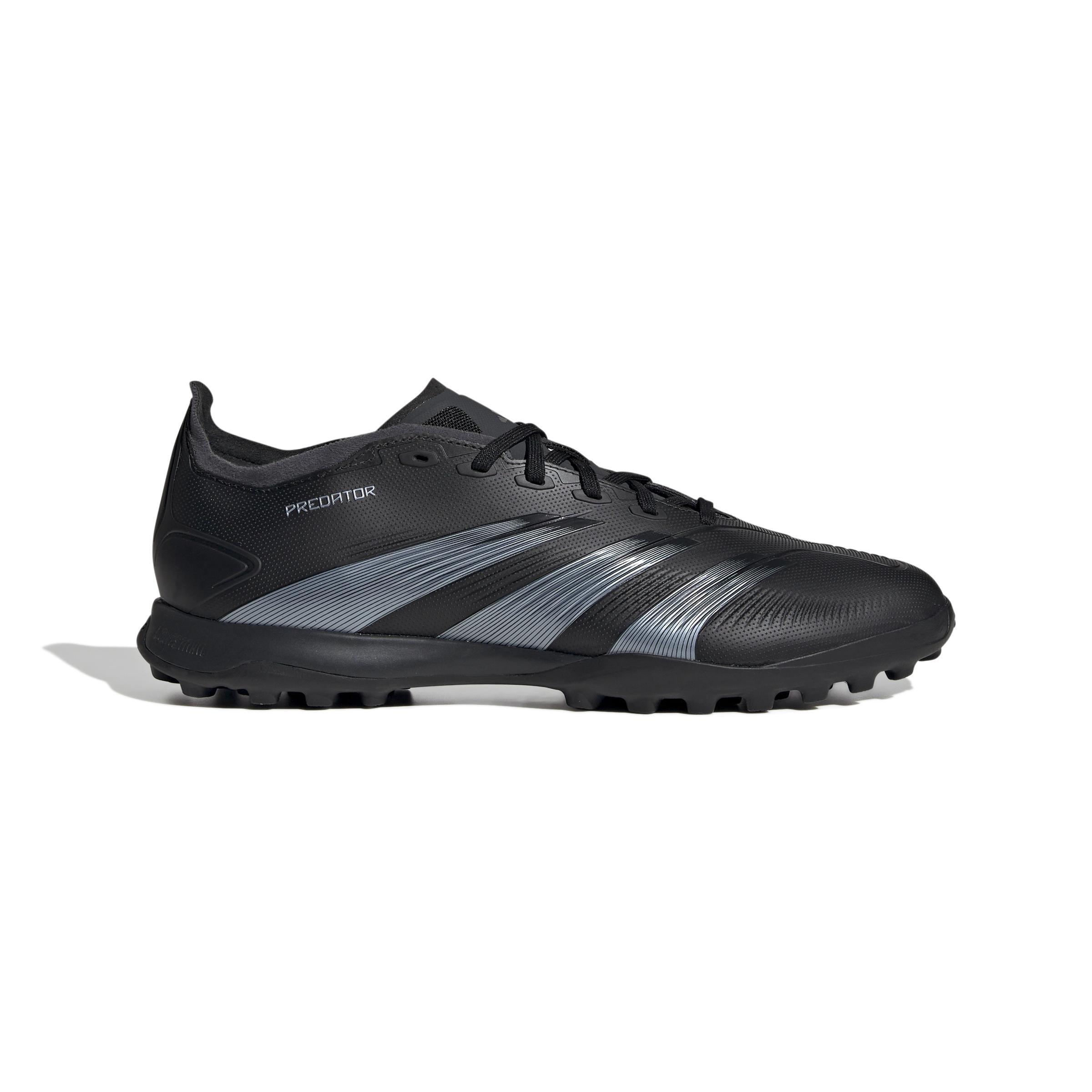 adidas - Unisex Predator 24 League Low Turf Boots, Black