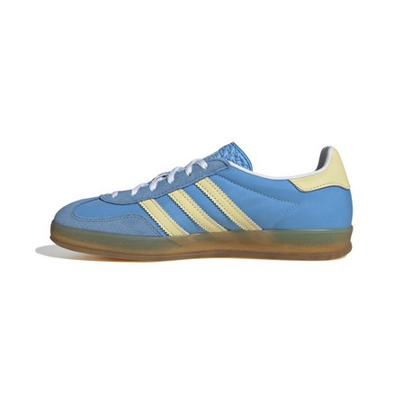 Women Gazelle Indoor Shoes, Blue, A701_ONE, large image number 5