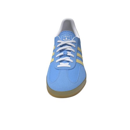 Women Gazelle Indoor Shoes, Blue, A701_ONE, large image number 9