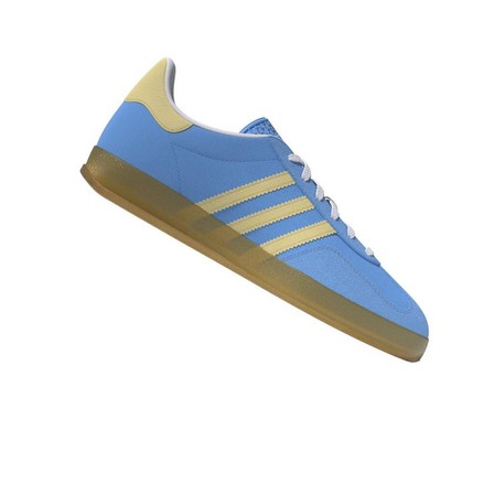Women Gazelle Indoor Shoes, Blue, A701_ONE, large image number 11