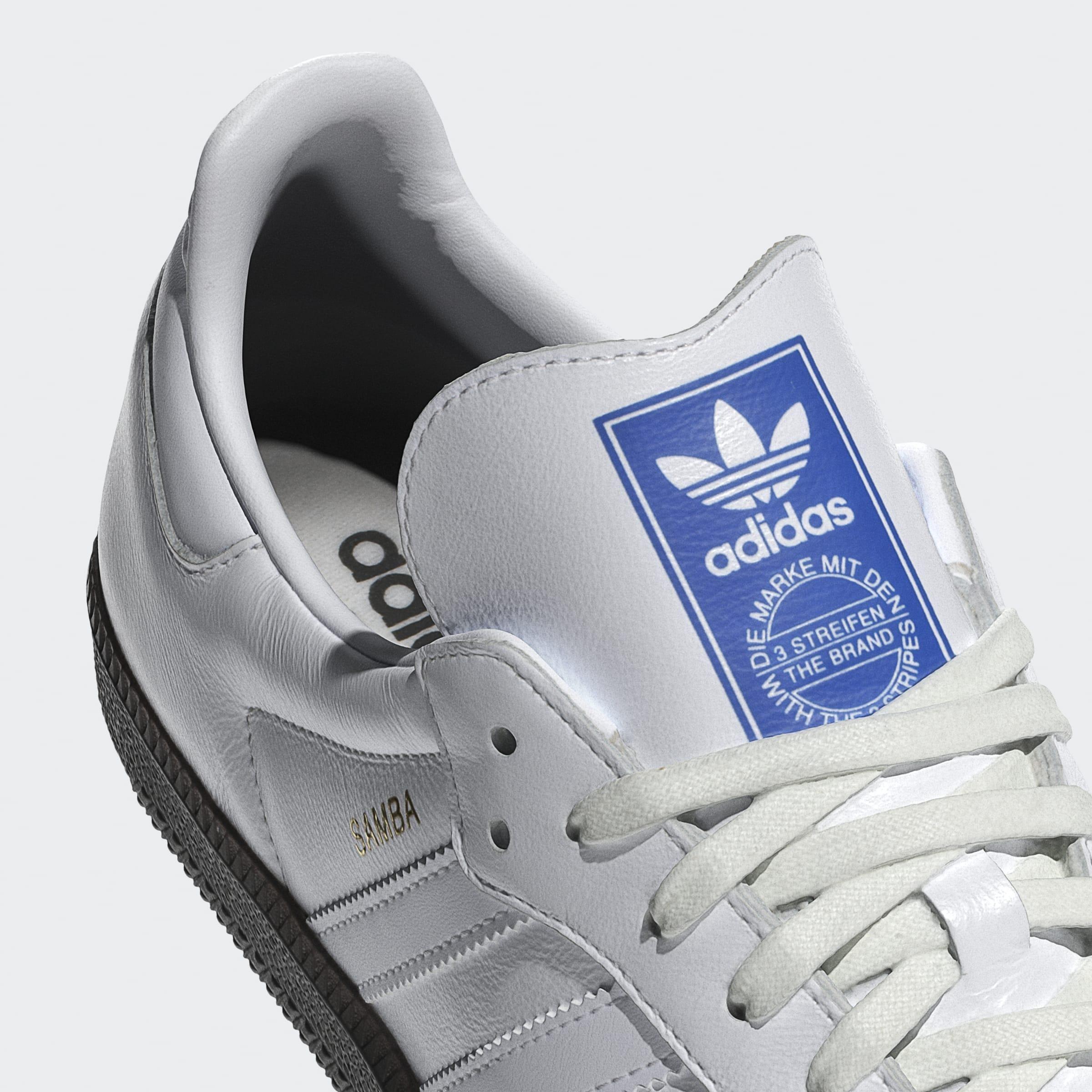 Samba OG Shoes, White, A701_ONE, large image number 4