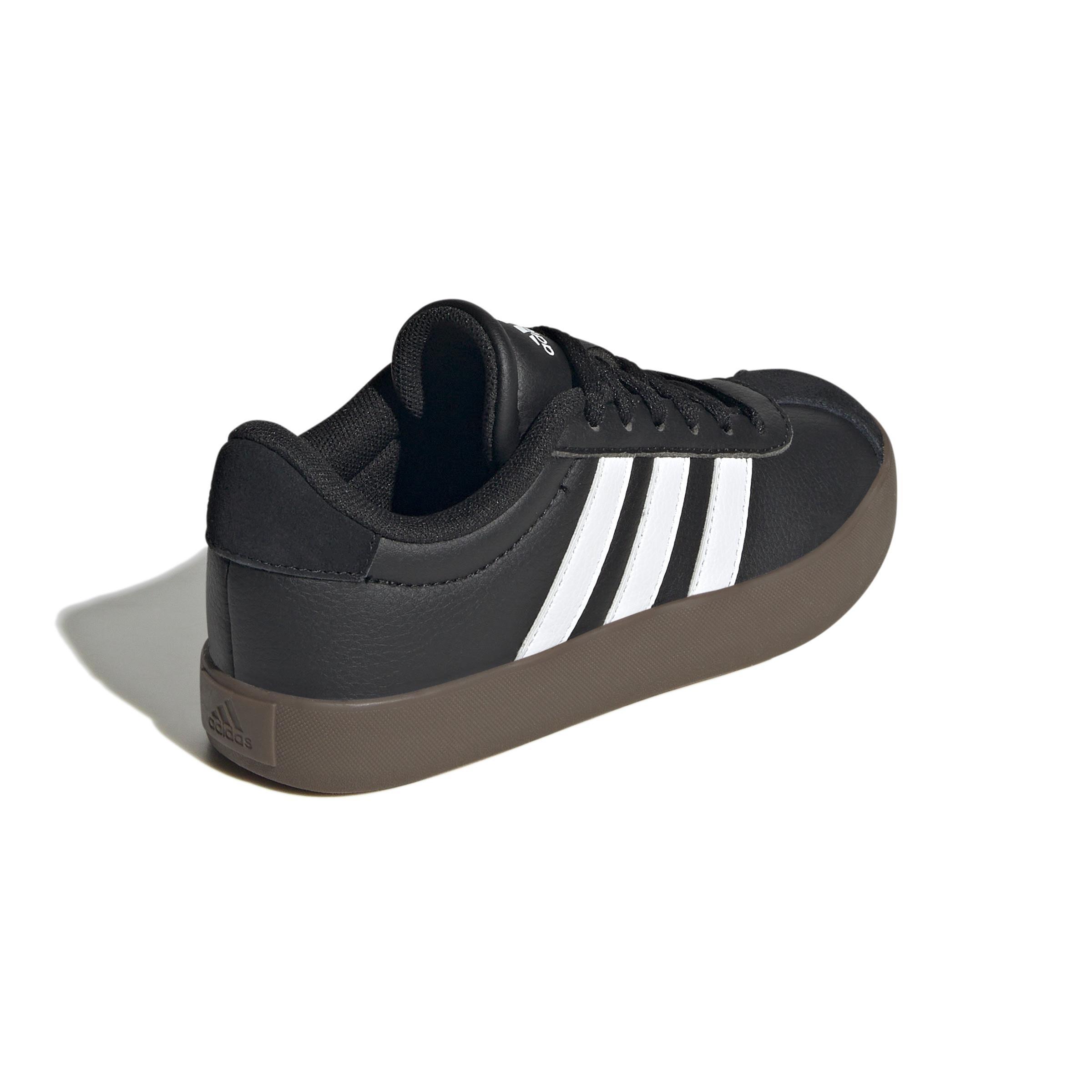 Unisex Kids VL Court 3.0 Shoes, Black, , large image number 3