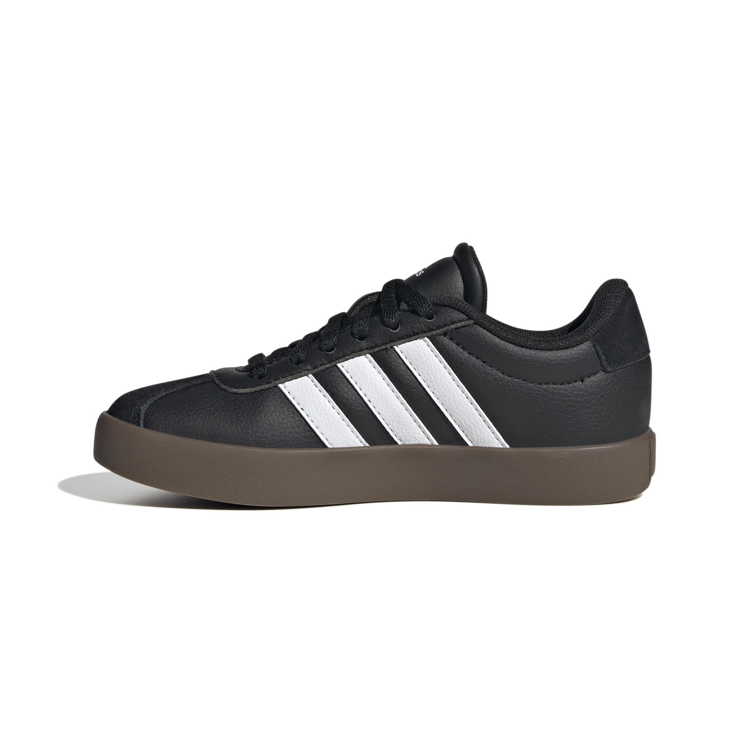 Unisex Kids VL Court 3.0 Shoes, Black, , large image number 8