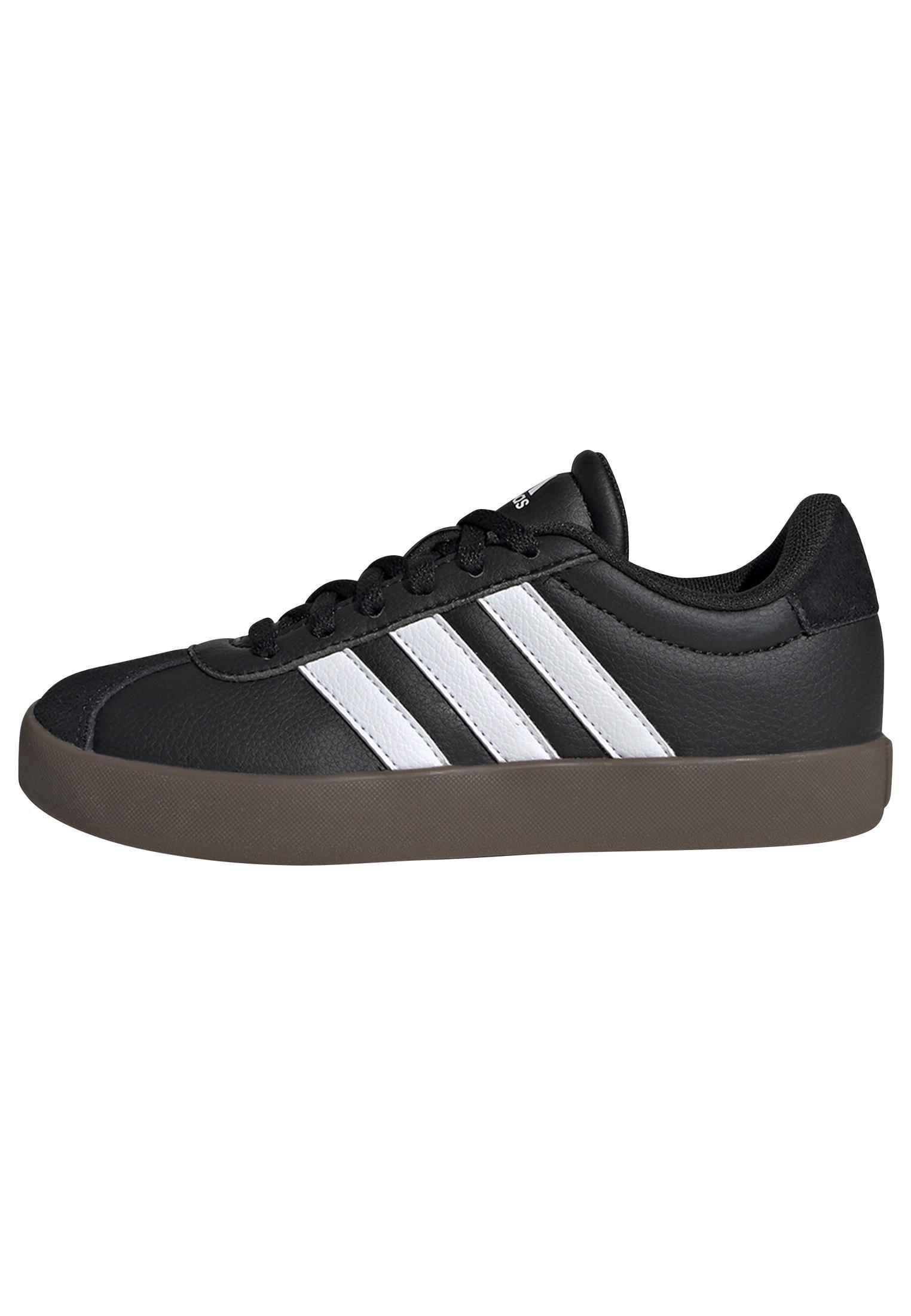 Unisex Kids VL Court 3.0 Shoes, Black, , large image number 11