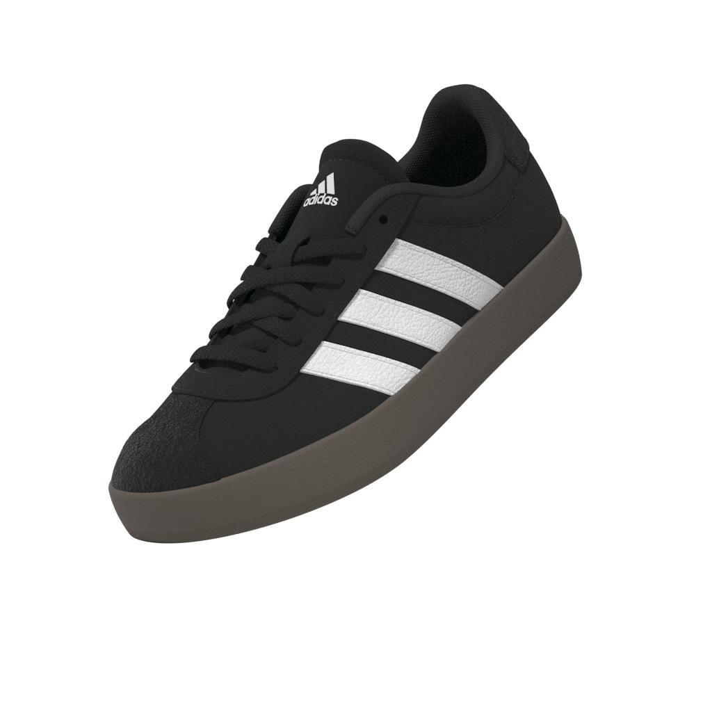 Unisex Kids VL Court 3.0 Shoes, Black, , large image number 12