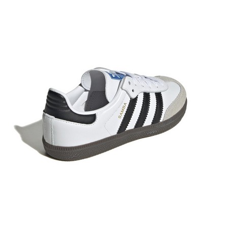 Unisex Kids Samba Og Shoes, White, A701_ONE, large image number 3