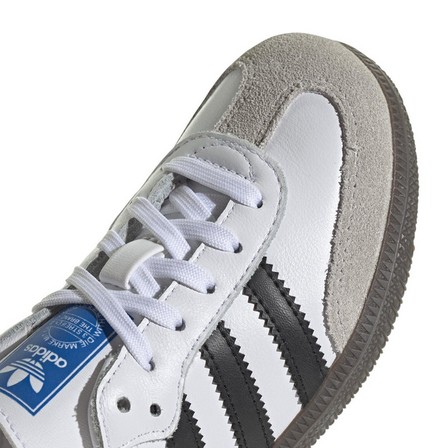 Unisex Kids Samba Og Shoes, White, A701_ONE, large image number 4