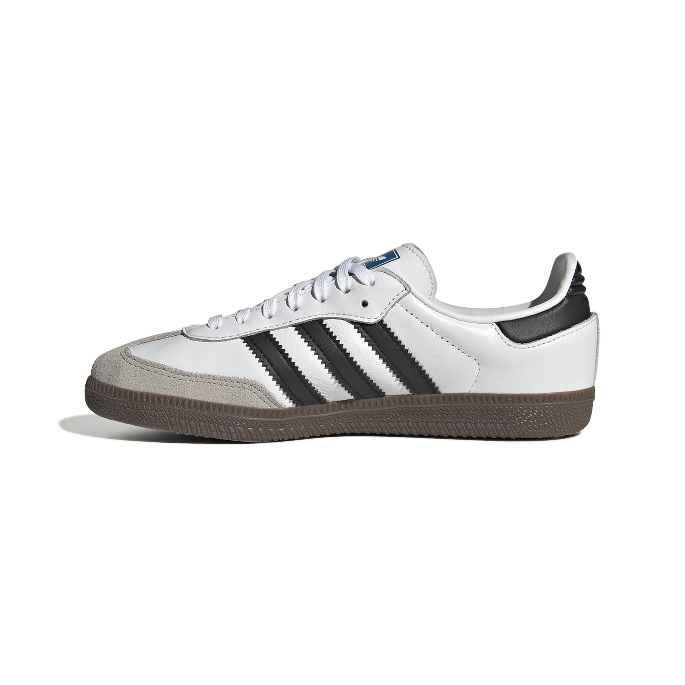 Unisex Kids Samba OG Shoes, White, , large image number 9