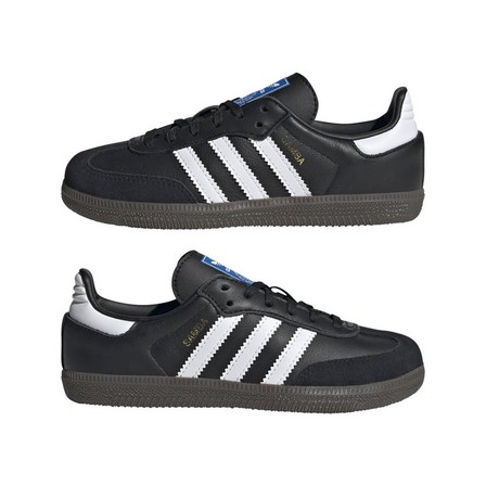 Unisex Kids Samba Og Shoes, Black, A701_ONE, large image number 2