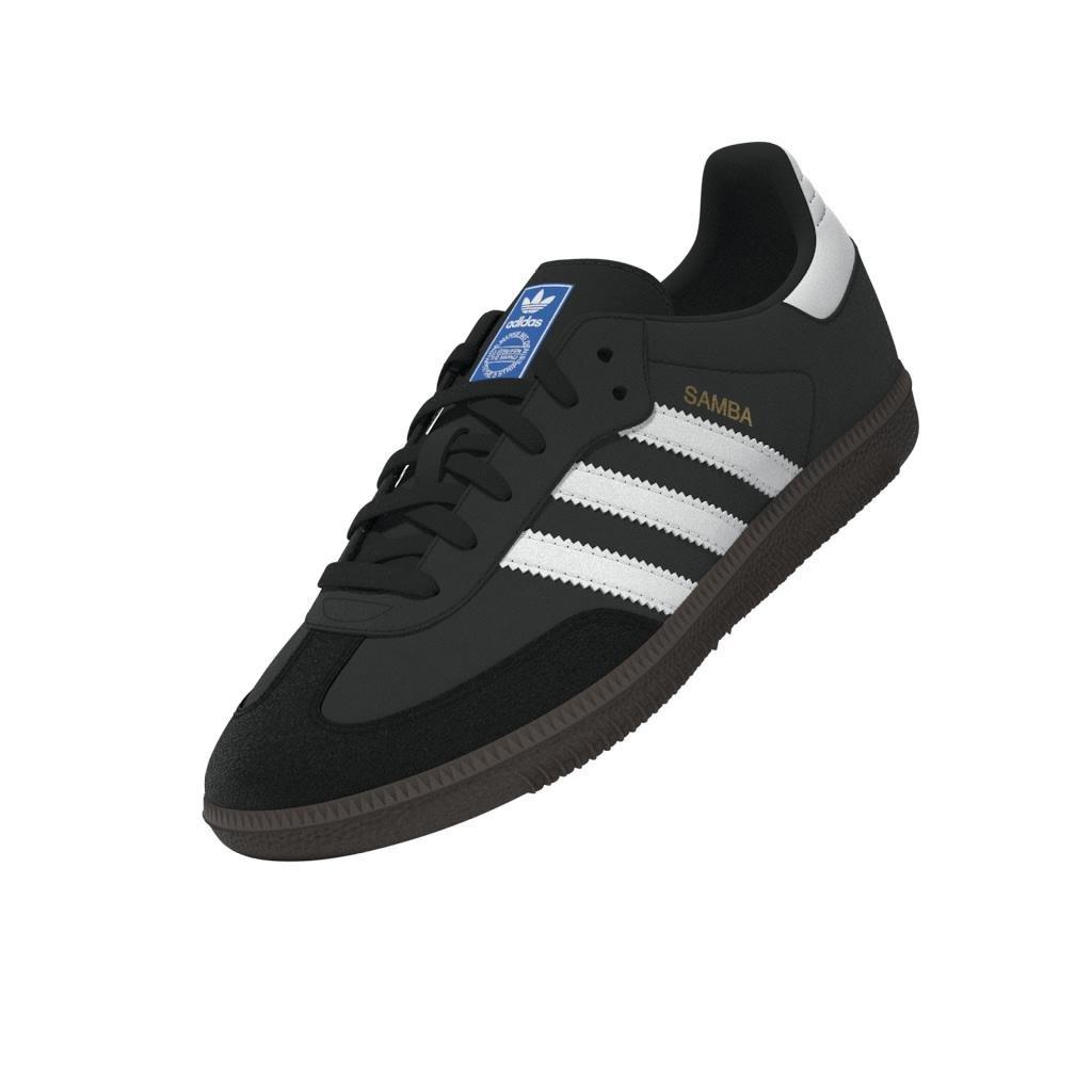Unisex Kids Samba OG Shoes, Black, , large image number 8