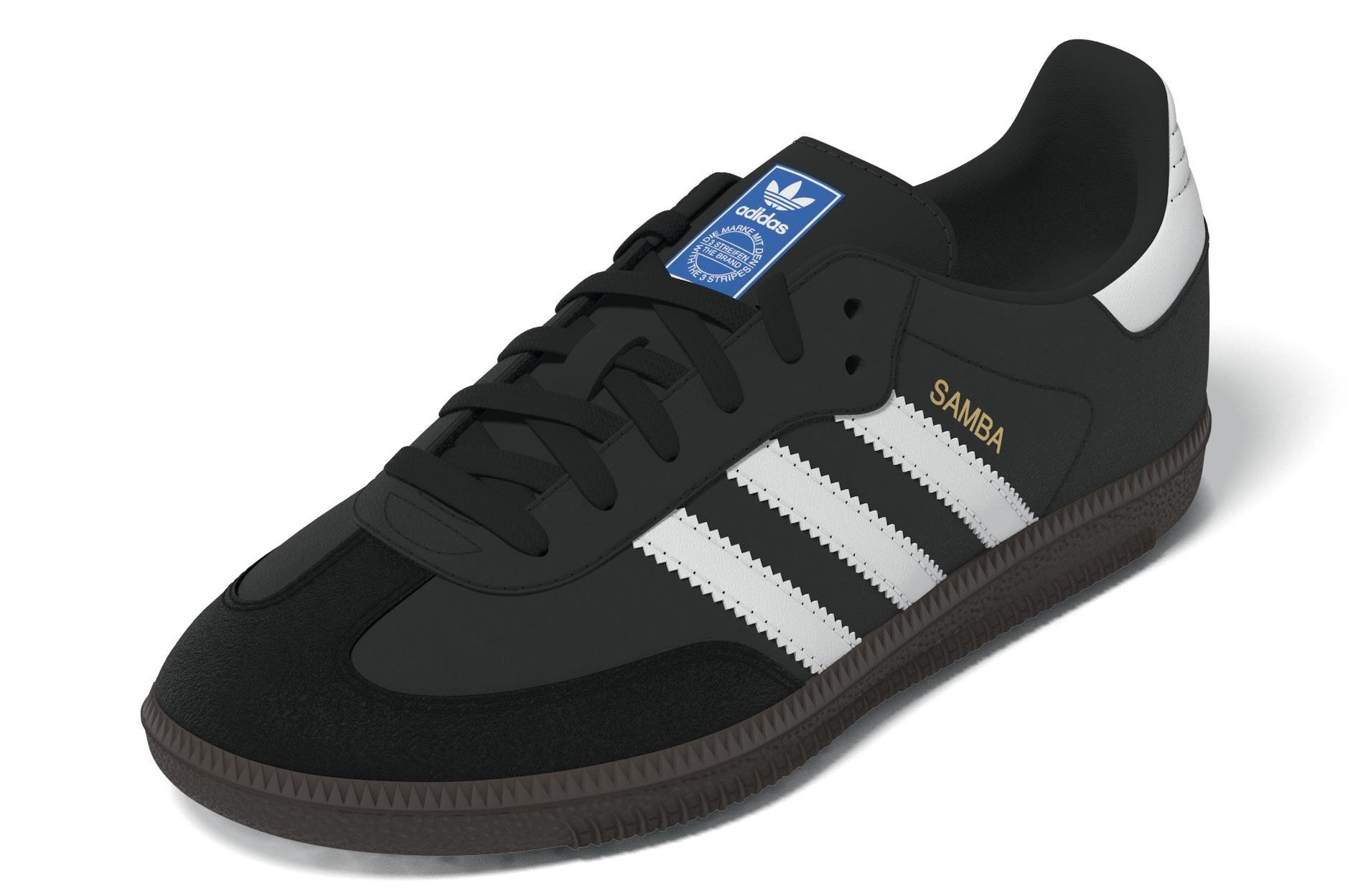Unisex Kids Samba OG Shoes, Black, , large image number 9