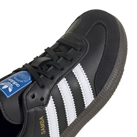 Unisex Kids Samba Og Shoes, Black, A701_ONE, large image number 14