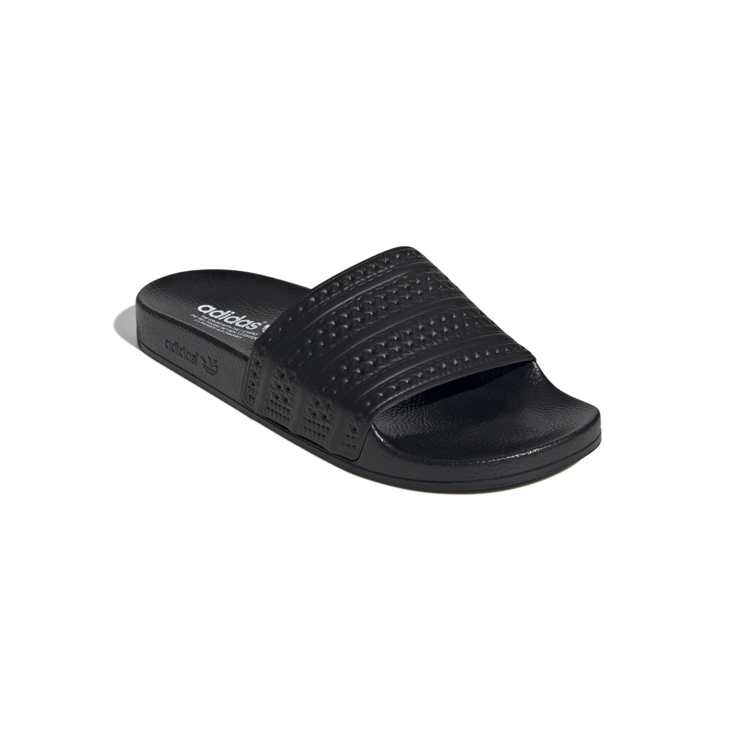 Men Adilette Slides, Black, A701_ONE, large image number 1