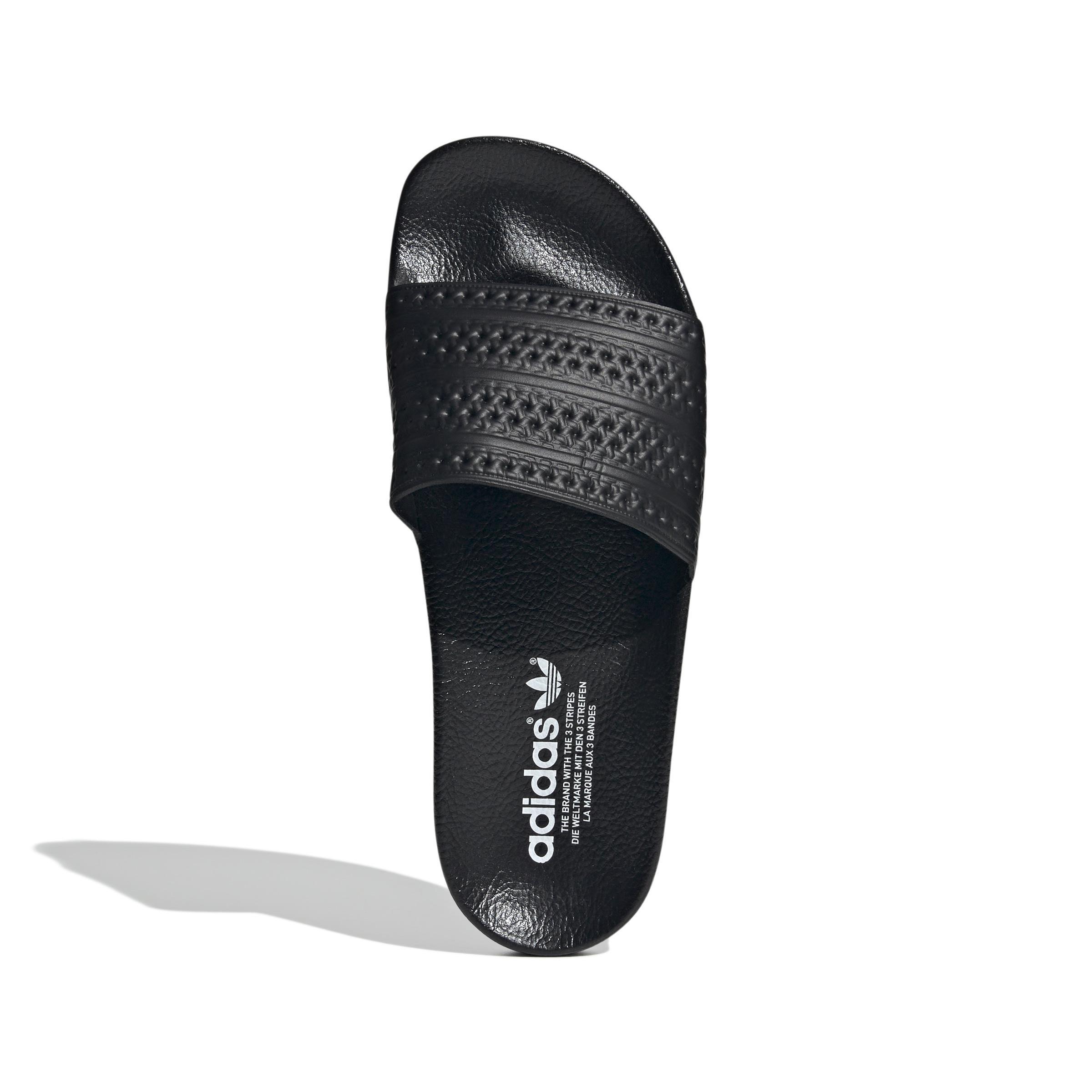 Adilette Slides, Black, A701_ONE, large image number 6