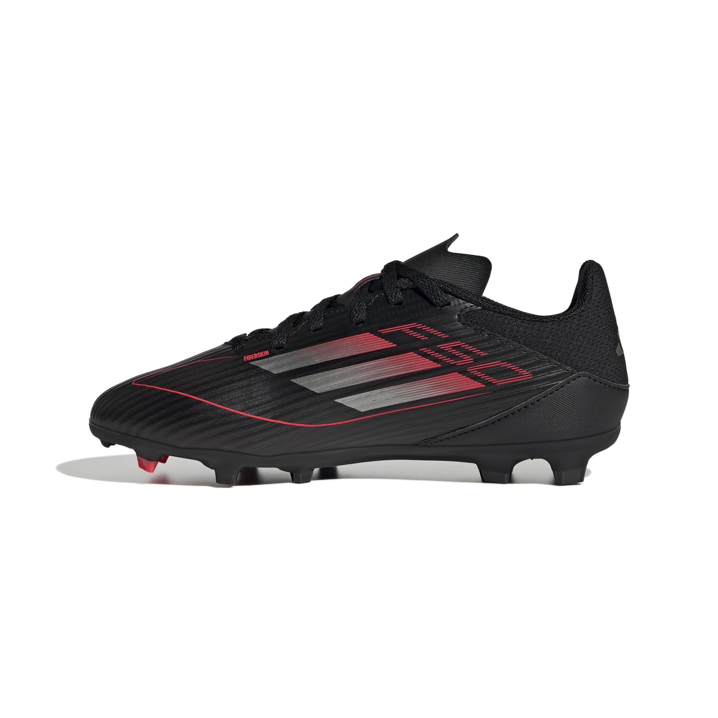 Unisex Kids F50 League Firm/Multi-Ground Boots, Black, , large image number 8