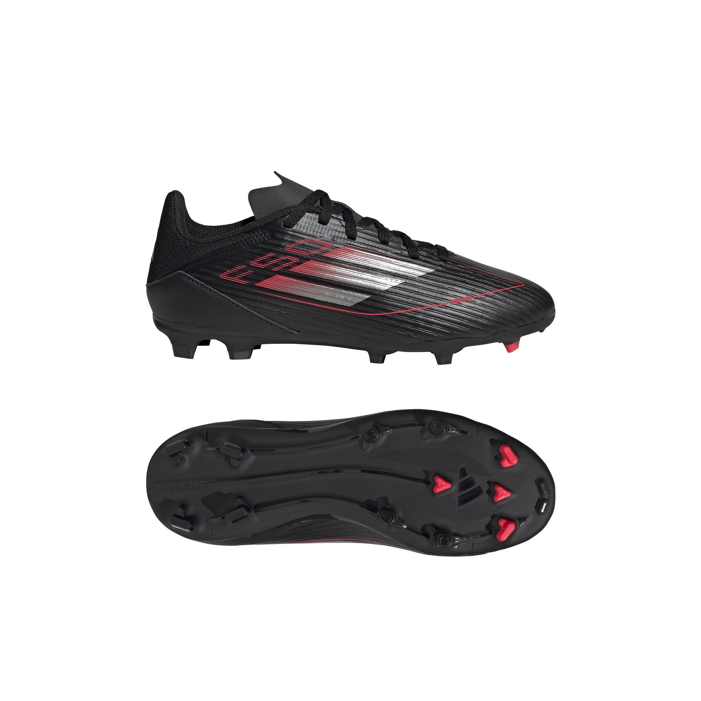 Unisex Kids F50 League Firm/Multi-Ground Boots, Black, , large image number 9