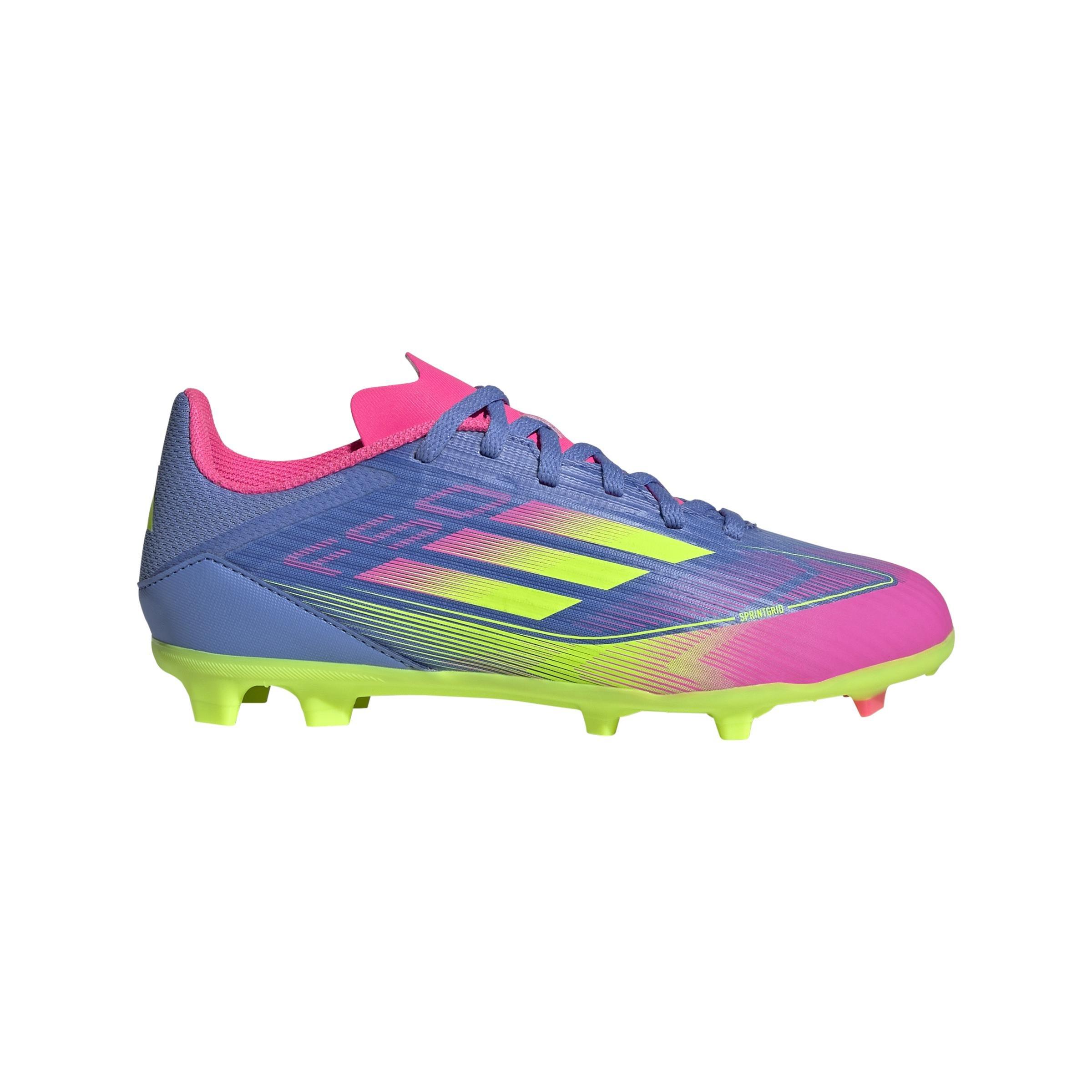Unisex Kids F50 League Firm/Multi-Ground Boots, Blue, , large image number 0