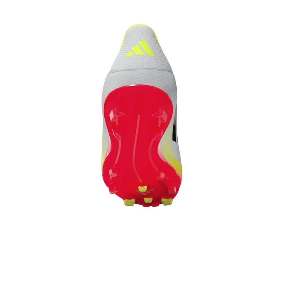 Unisex Kids F50 League Firm/Multi-Ground Boots, White, , large image number 6