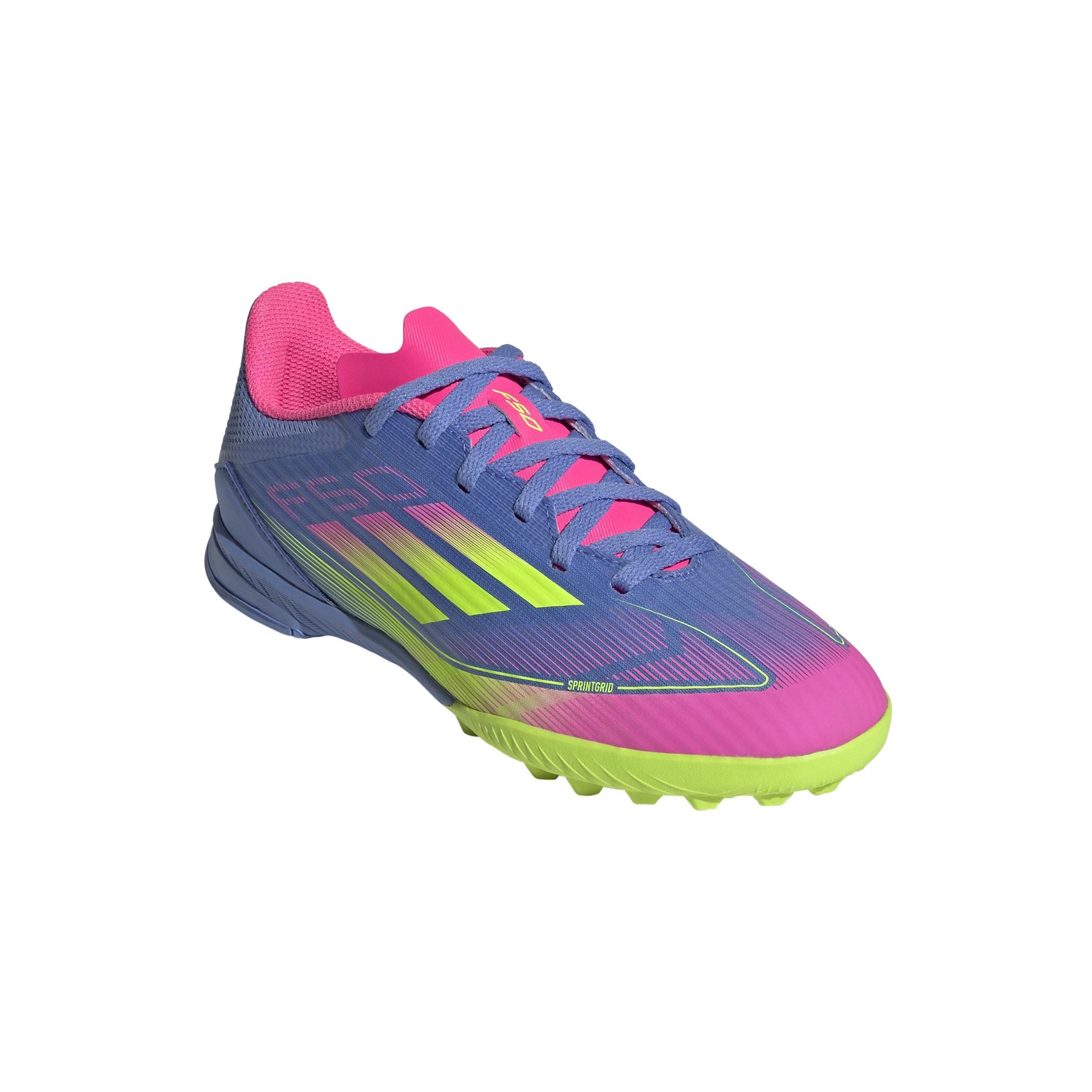 Unisex Kids F50 League Turf Boots, Blue, , large image number 2