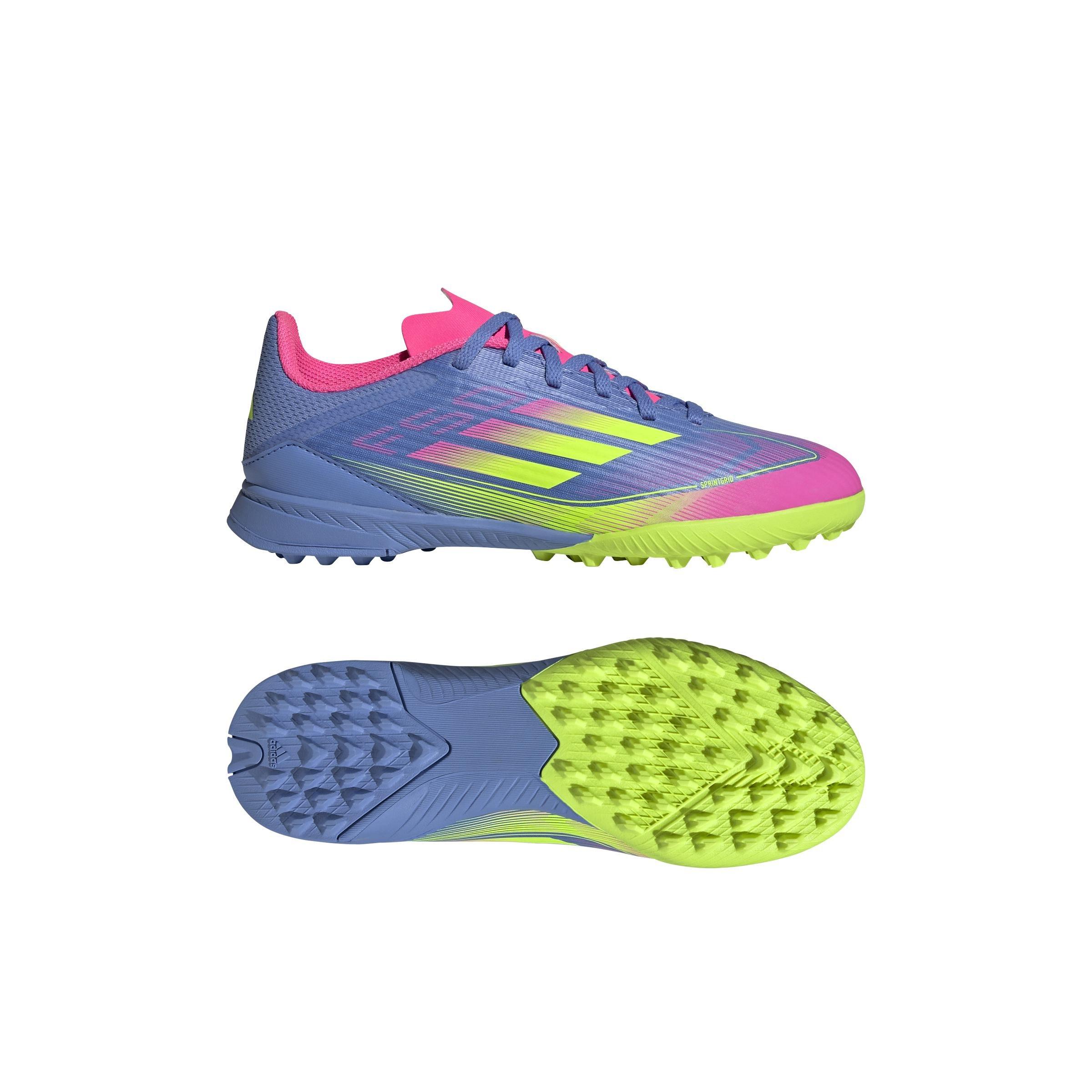 Unisex Kids F50 League Turf Boots, Blue, , large image number 9