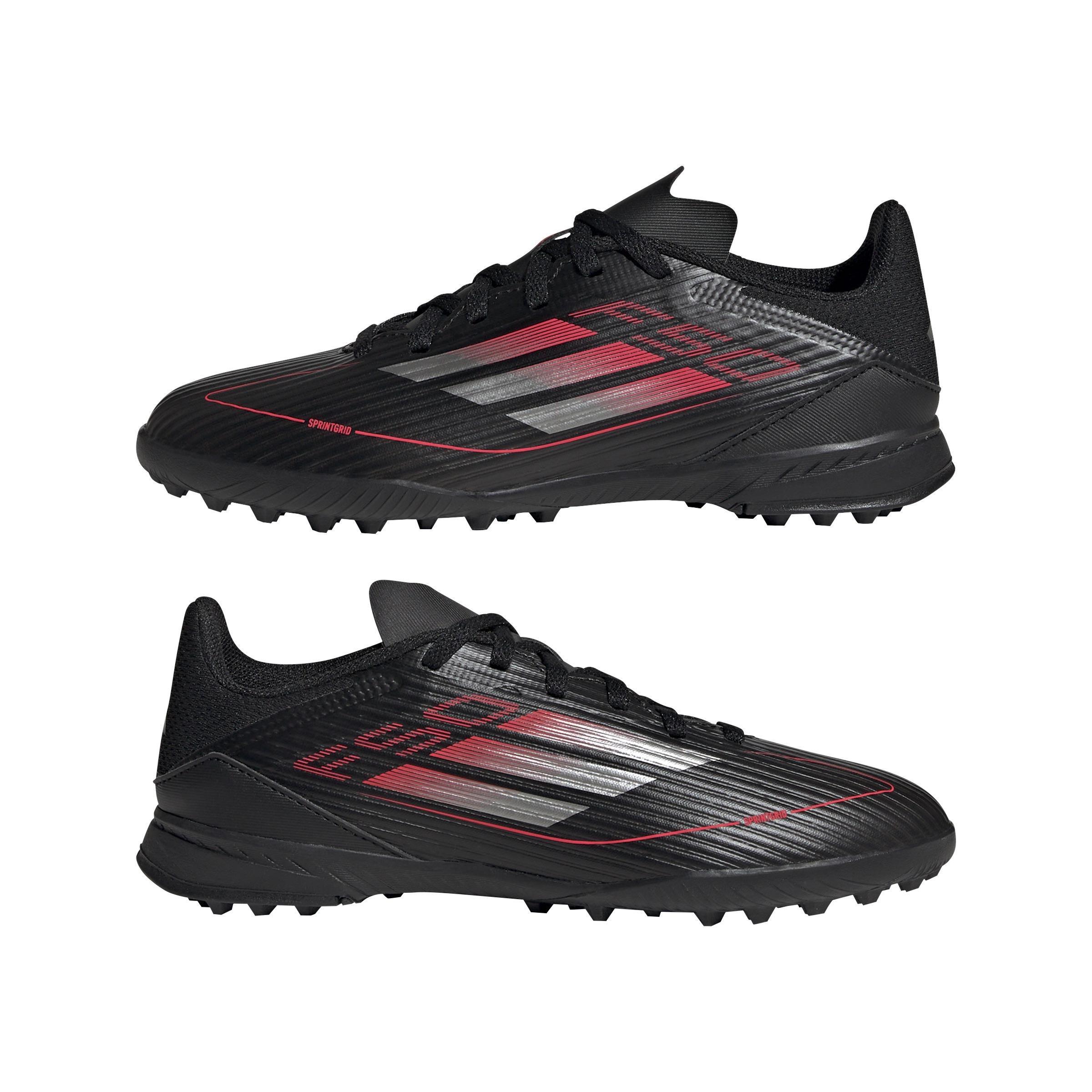 Unisex Kids F50 League Turf Boots, Black, , large image number 6