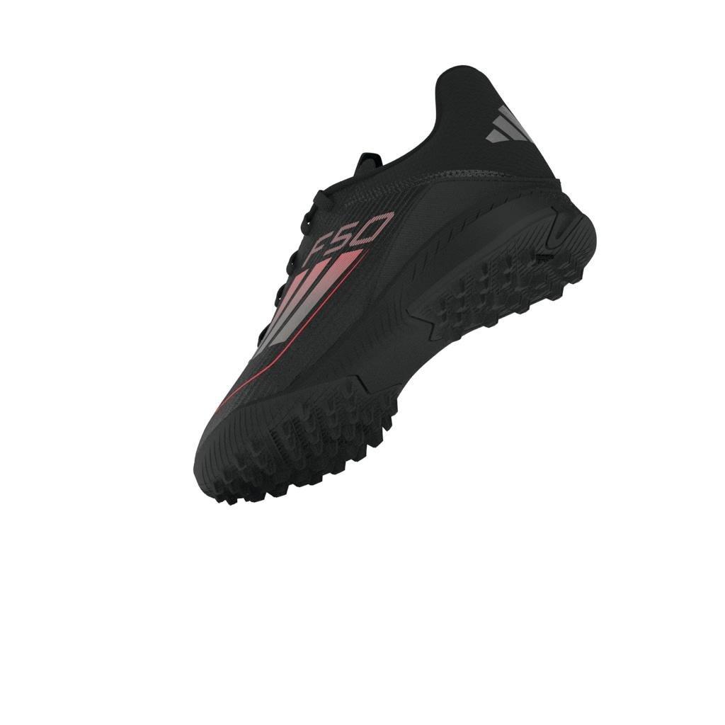 Unisex Kids F50 League Turf Boots, Black, , large image number 8