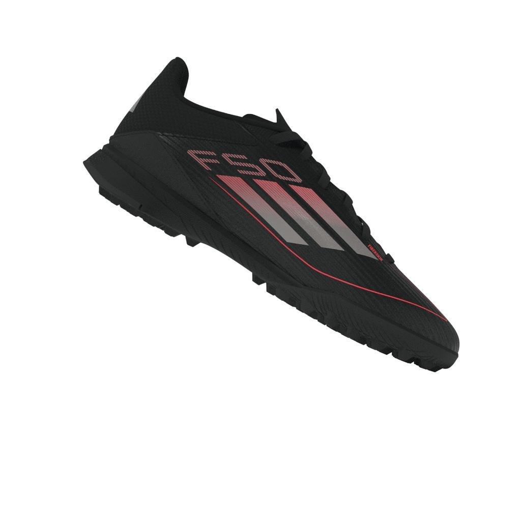 Unisex Kids F50 League Turf Boots, Black, , large image number 13