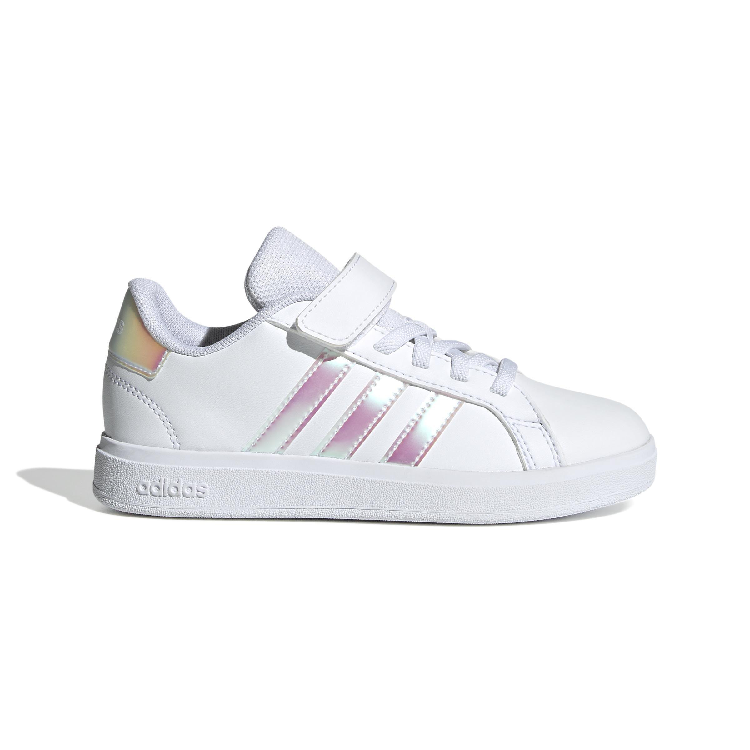 Unisex Kids Grand Court 2.0 Shoes, White, , large image number 0