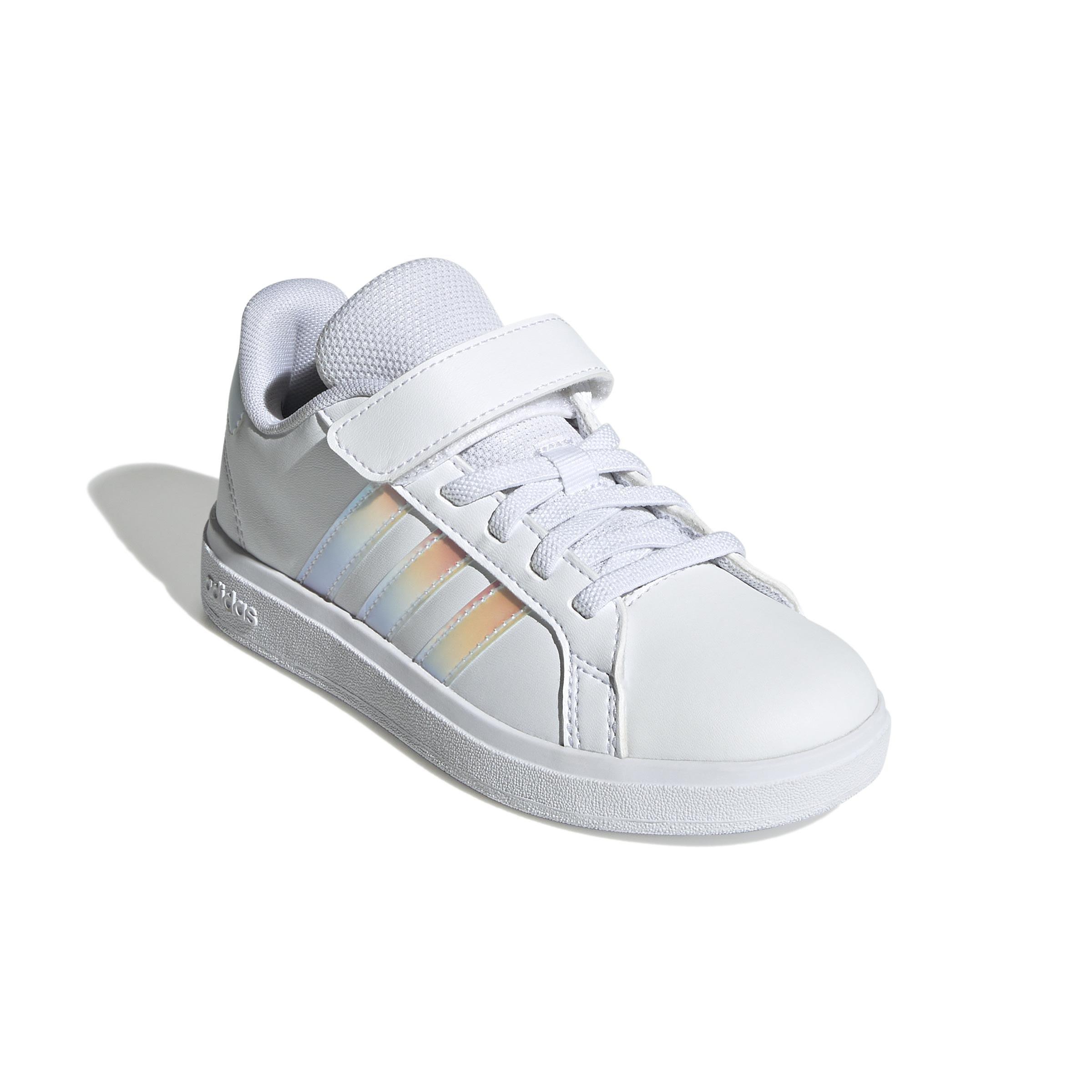 Unisex Kids Grand Court 2.0 Shoes, White, , large image number 2