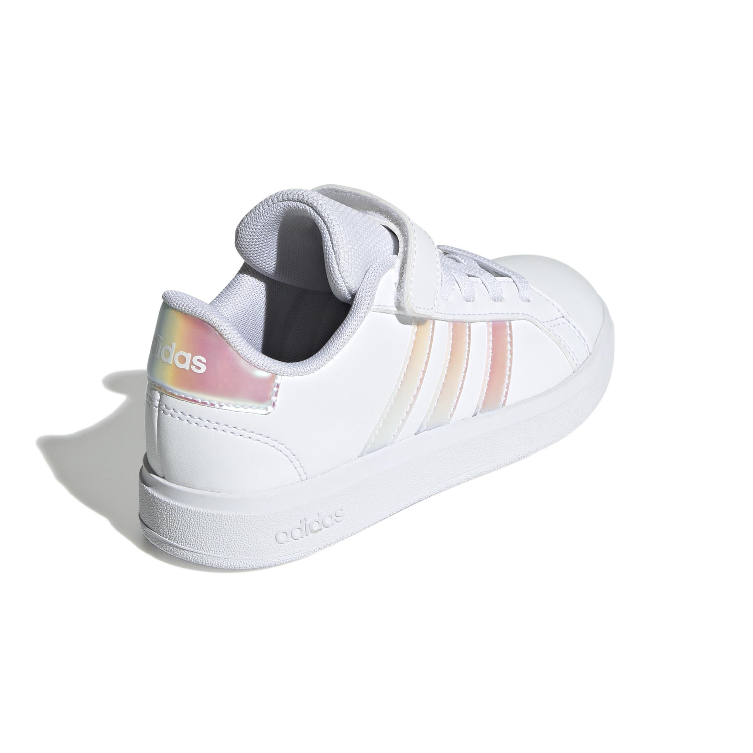 Unisex Kids Grand Court 2.0 Shoes, White, , large image number 3