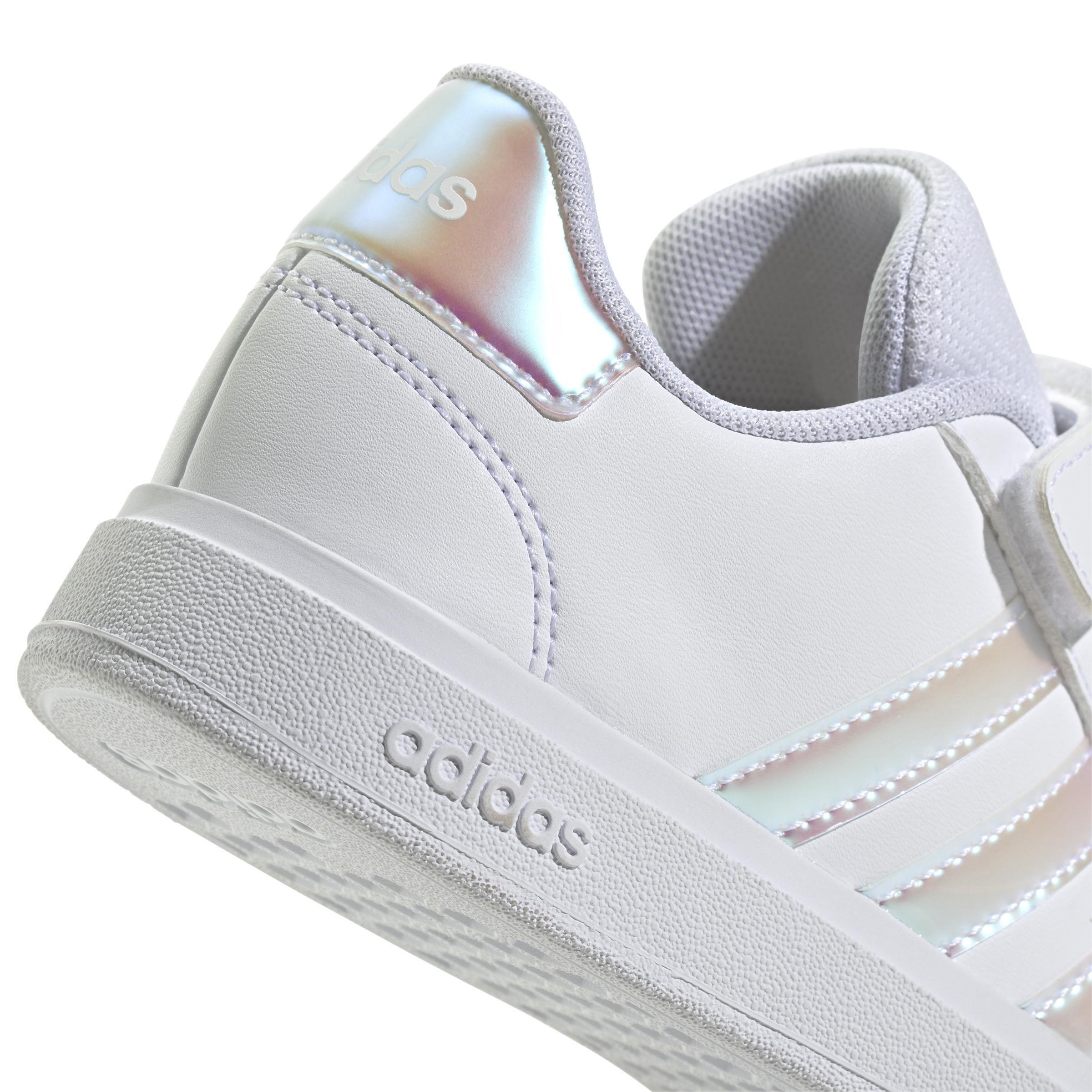 Unisex Kids Grand Court 2.0 Shoes, White, , large image number 5