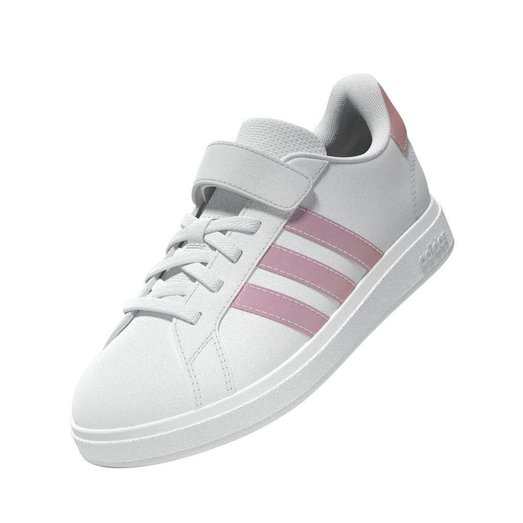 Unisex Kids Grand Court 2.0 Shoes, White, , large image number 13