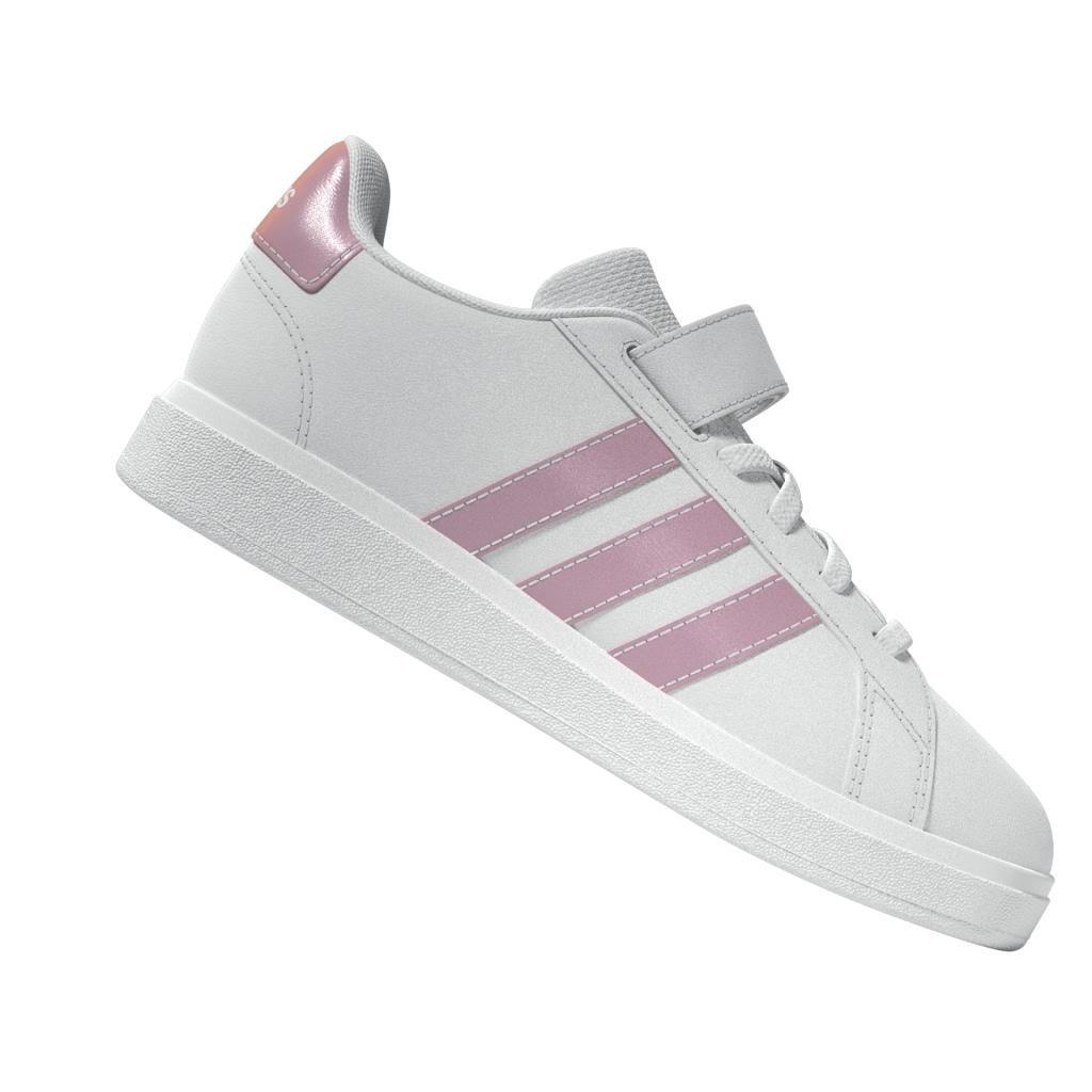 Unisex Kids Grand Court 2.0 Shoes, White, , large image number 14