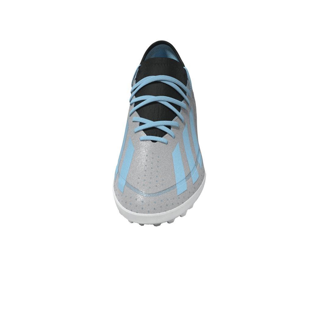 Unisex X Crazy fast Messi.3 Turf Boots, Silver, A701_ONE, large image number 6