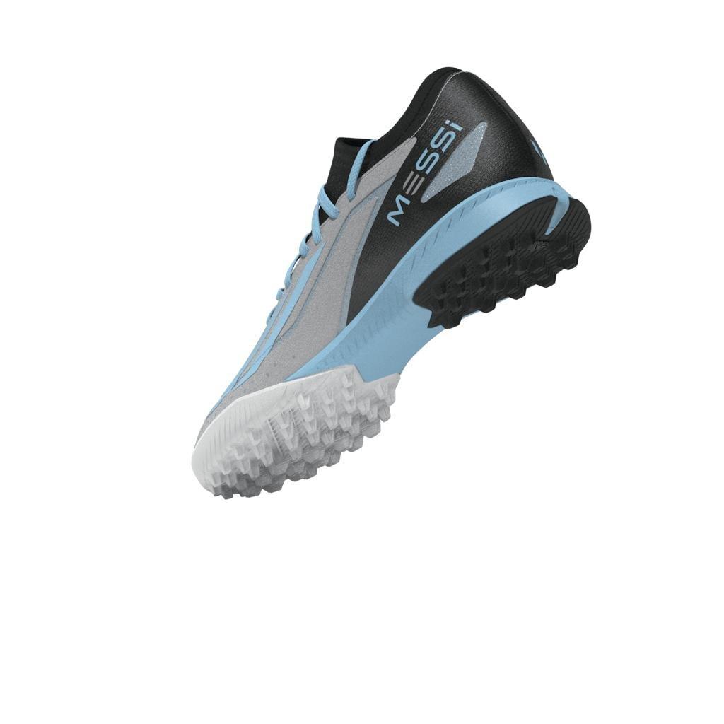 Unisex X Crazy fast Messi.3 Turf Boots, Silver, A701_ONE, large image number 9