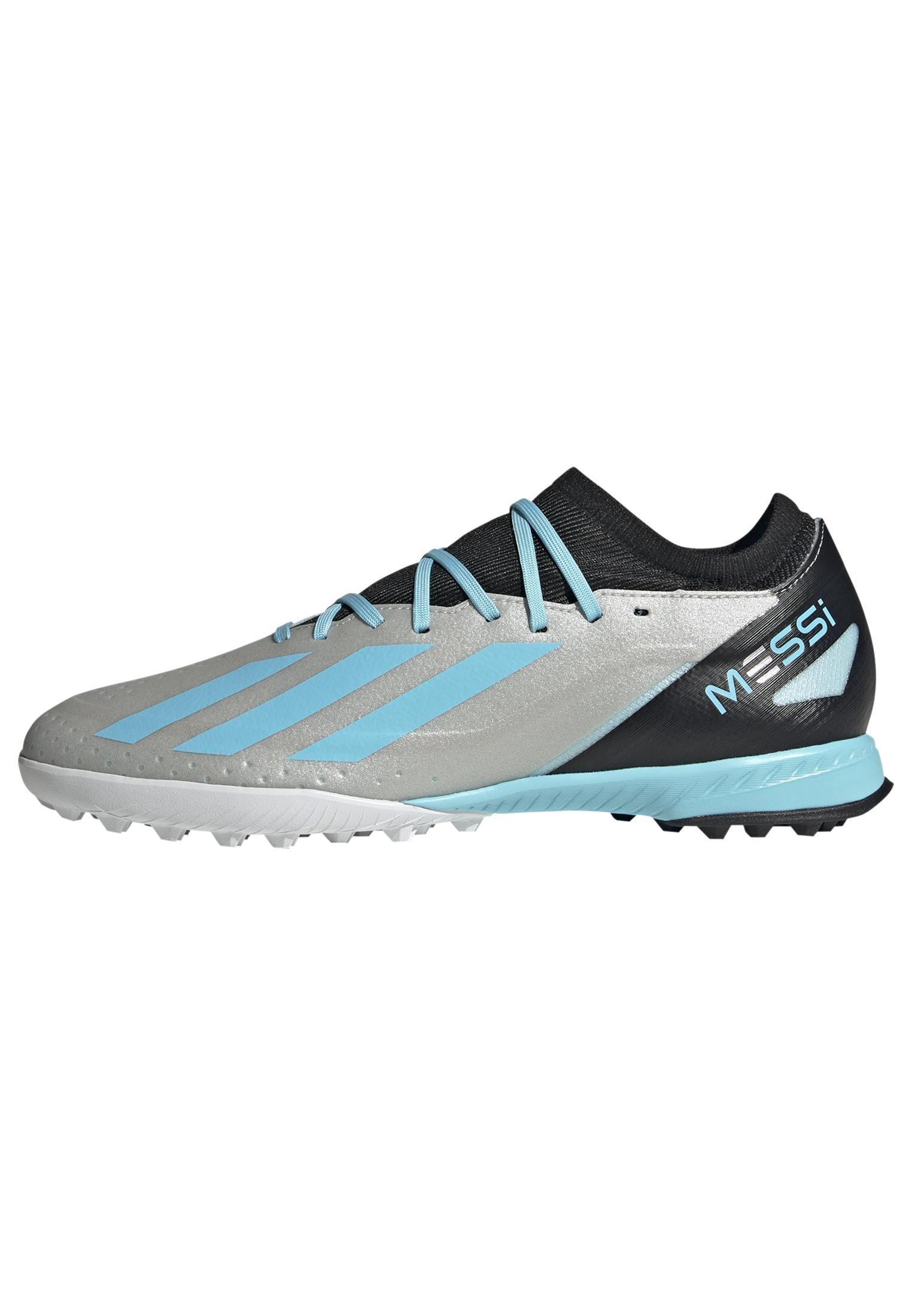 Unisex X Crazy fast Messi.3 Turf Boots, Silver, A701_ONE, large image number 19