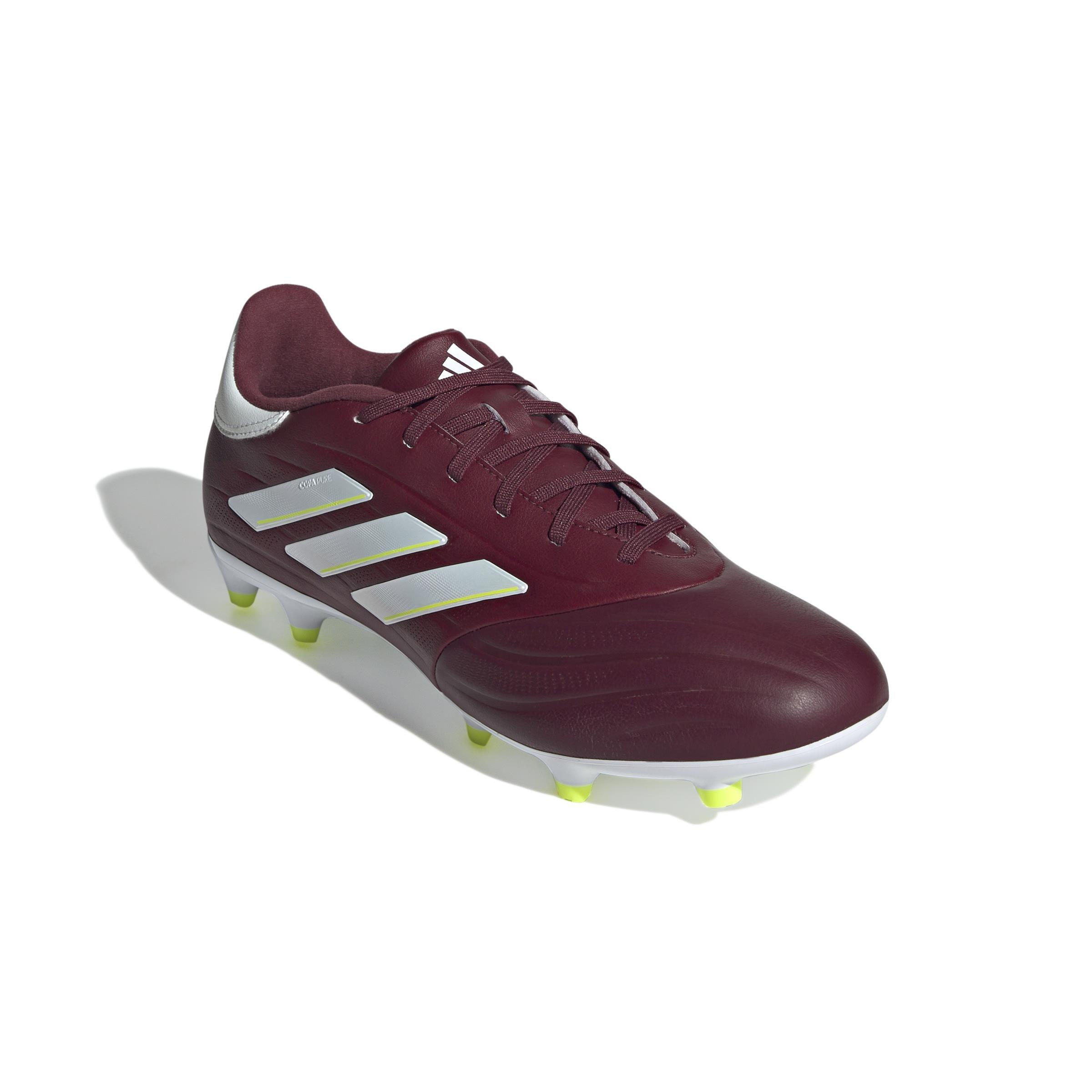 adidas - Unisex Copa Pure Ii League Firm Ground Boots, Burgundy