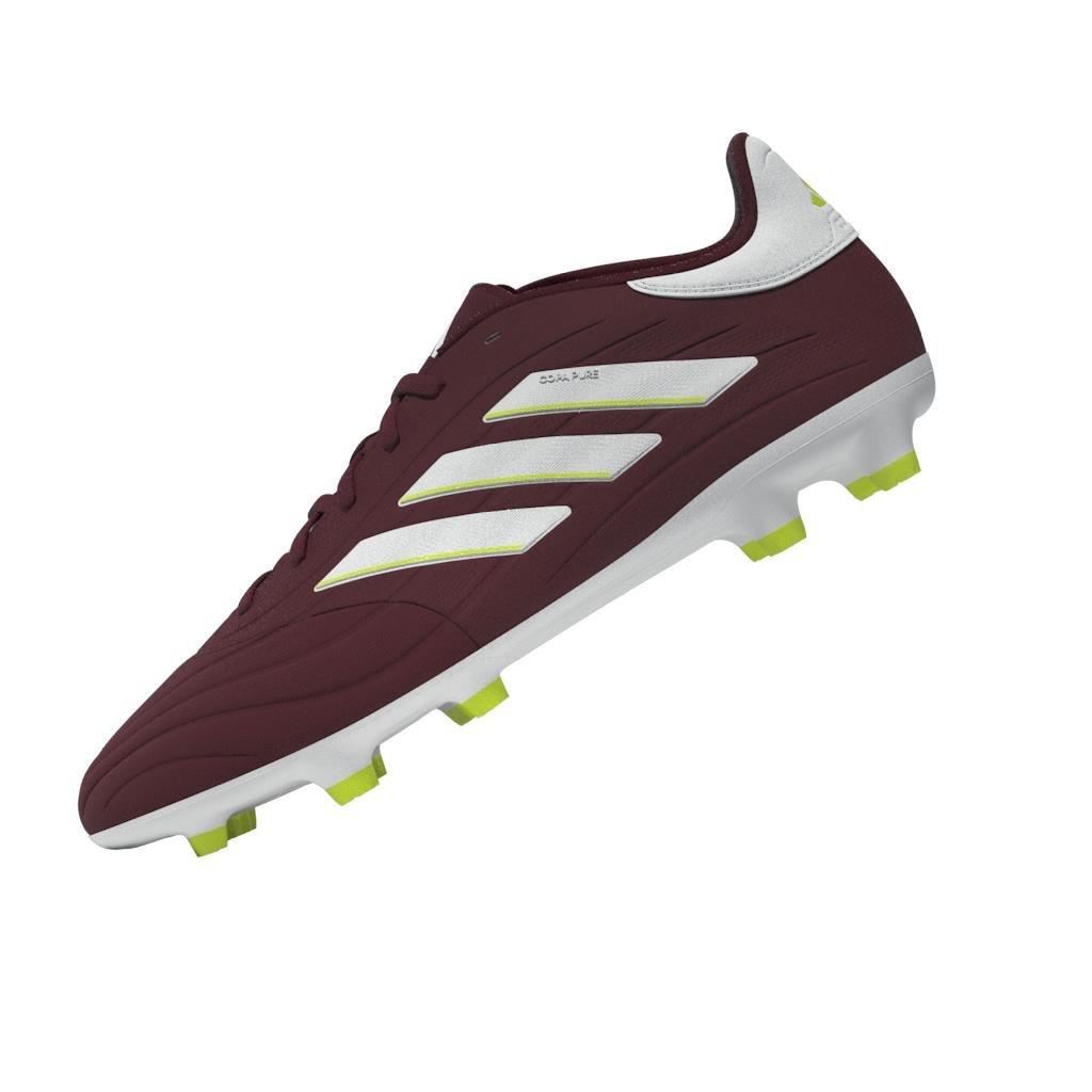 adidas - Unisex Copa Pure Ii League Firm Ground Boots, Burgundy