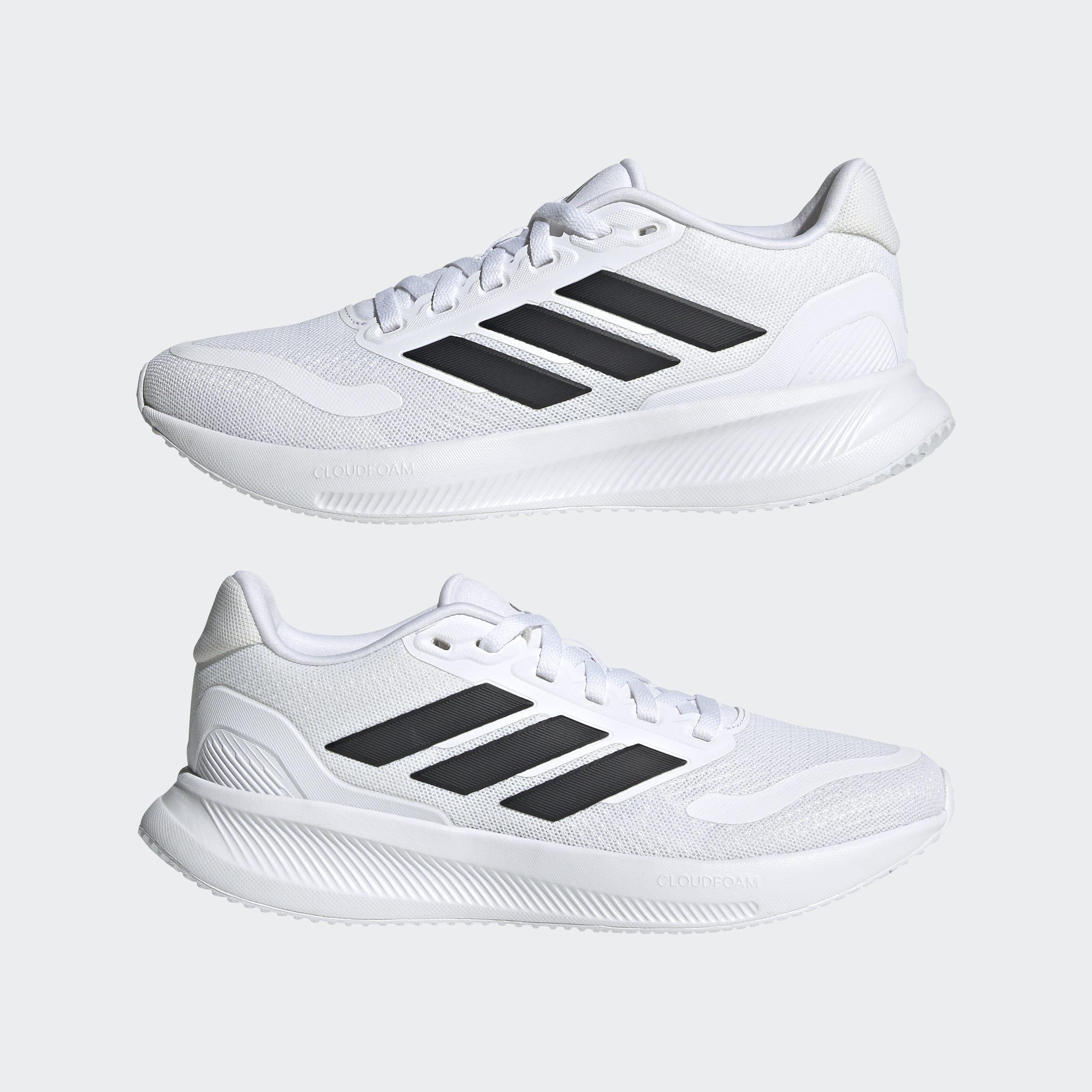 Unisex Kids Runfalcon 5 Shoes, White, A701_ONE, large image number 8
