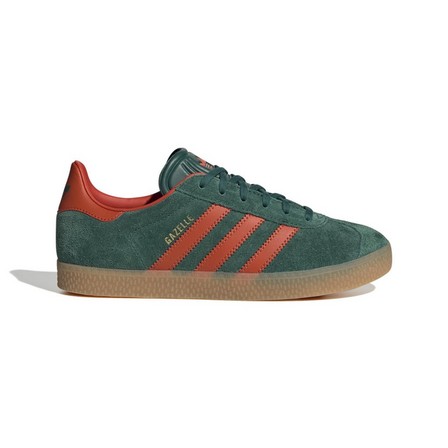 Kids Unisex Gazelle Shoes, Green, A701_ONE, large image number 0