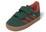 Kids Unisex Gazelle Comfort Closure Shoes, Green, A701_ONE, thumbnail image number 8