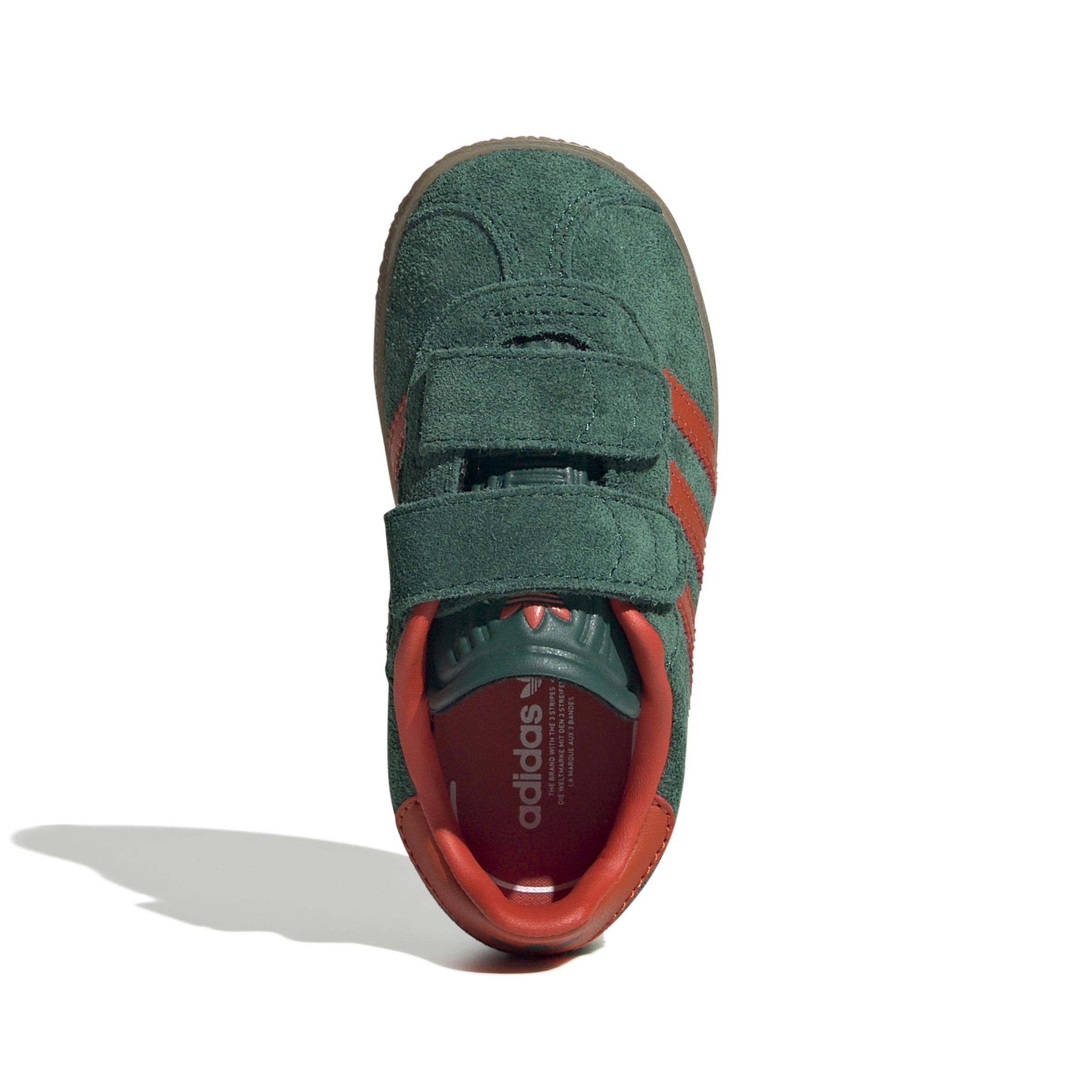 adidas - Kids Unisex Gazelle Comfort Closure Shoes, Green