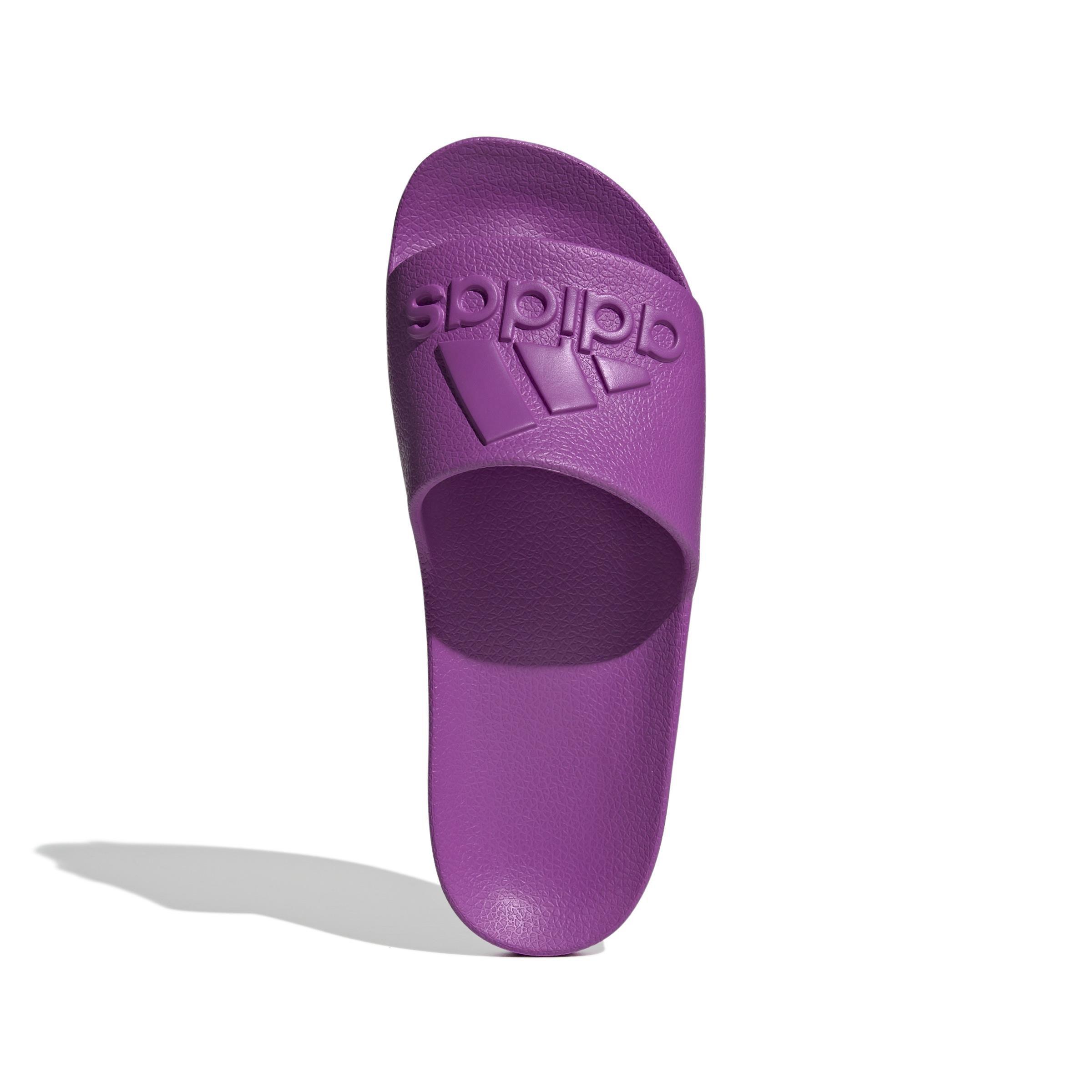 Unisex Adilette Aqua Slides, Purple, A701_ONE, large image number 8