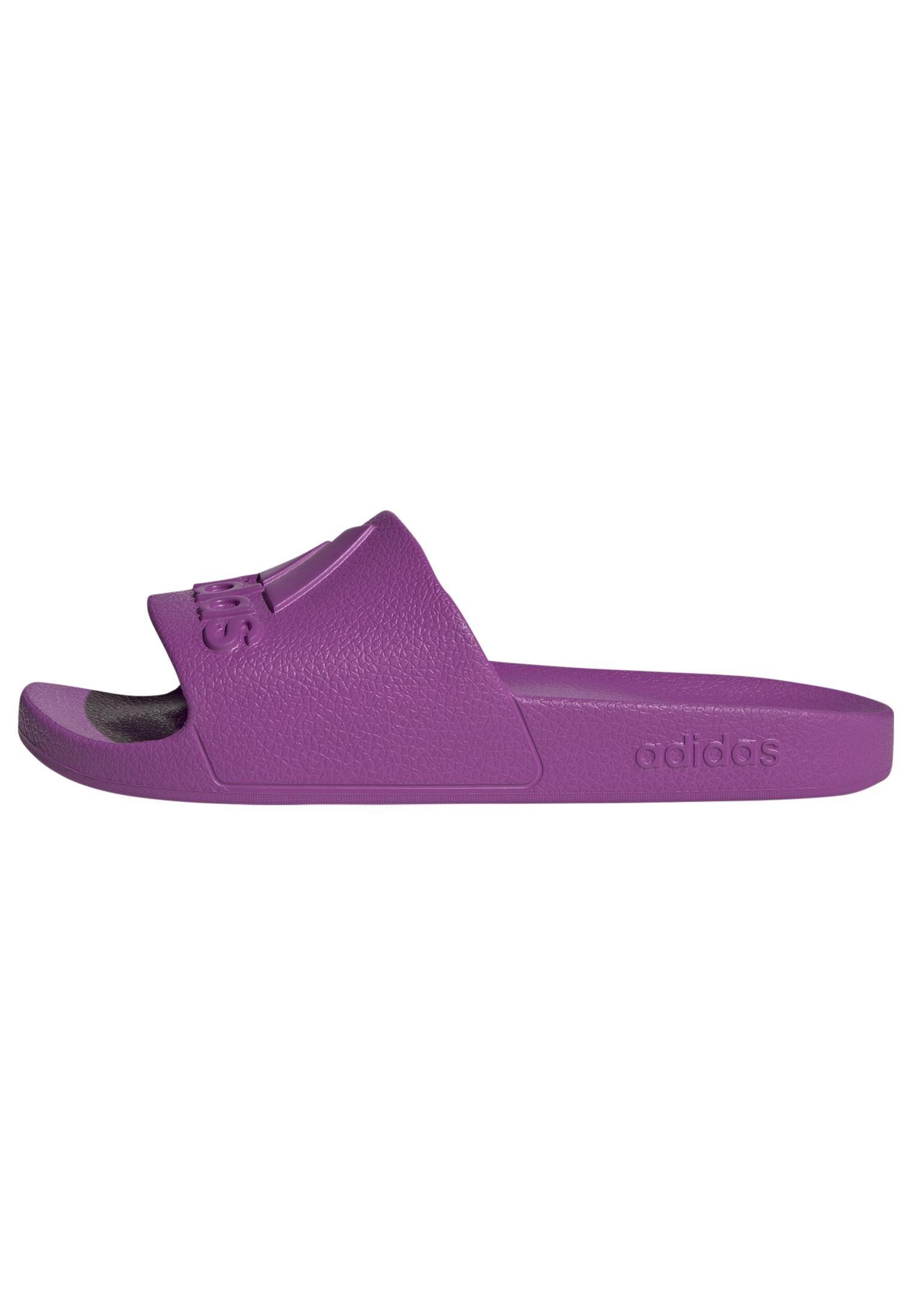 Unisex Adilette Aqua Slides, Purple, A701_ONE, large image number 13