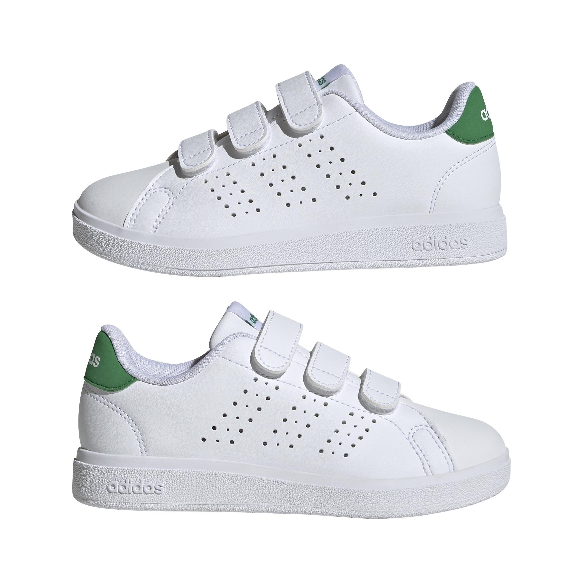 Unisex Kids Advantage Base 2.0 Shoes, White, , large image number 12