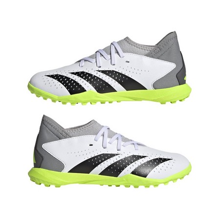 Kids Unisex Predator Accuracy.3 Turf Boots Ftwr, White, A701_ONE, large image number 16