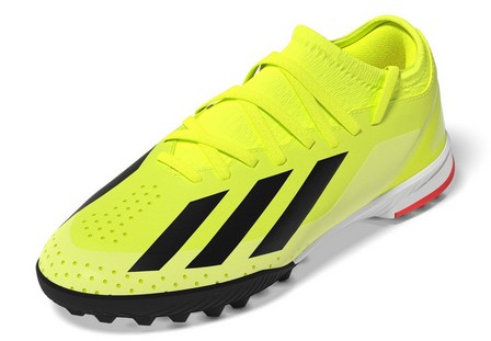 Unisex Kids X Crazyfast League Turf Boots, Yellow, A701_ONE, large image number 13