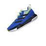 Unisex Kids Cross Em Up Select Mid Trainers, Blue, A701_ONE, thumbnail image number 7