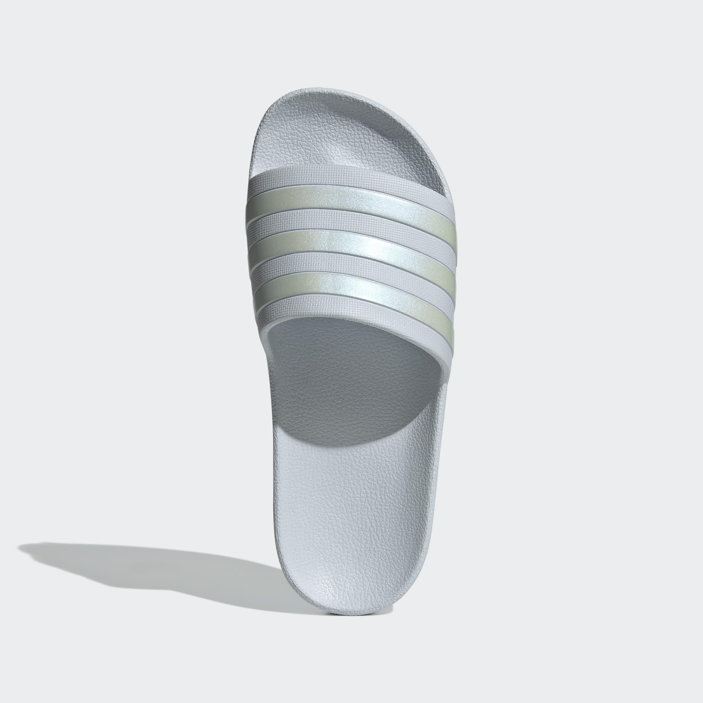 Adilette Aqua Slides, Blue